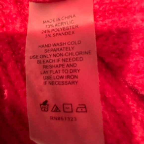 Vince Camuto Puff Shoulder Wide Sleeve Sweater Size M - Picture 7 of 7